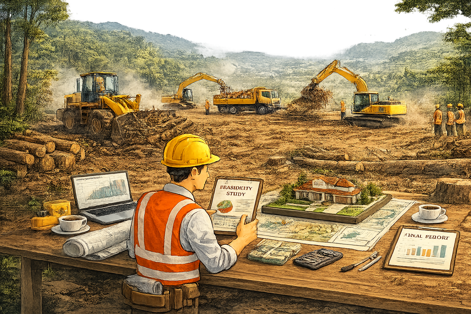 construction land clearing kotagiri ooty coonoor nilgiri 2